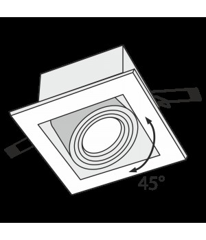 Встраиваемый светильник Technical DL008-2-01-B-foto4