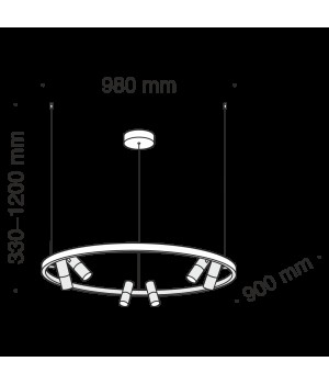 Подвесной светильник Maytoni MOD102PL-L42W-foto7