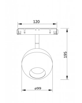 Трековый светильник Technical TR028-2-15W3K-W-foto4