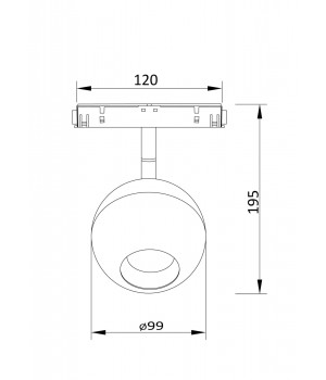 Трековый светильник Technical TR028-2-15W3K-W-foto4