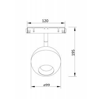 Трековый светильник Technical TR028-2-15W3K-W-foto4