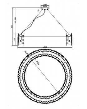 Подвесной светильник Maytoni MOD036PL-18N-foto4