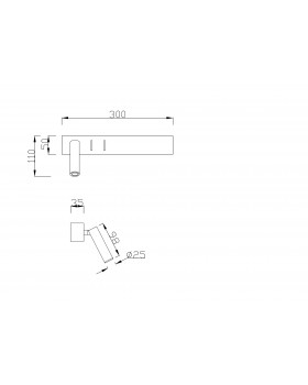 Настенный светильник (бра) Technical C031WL-L8B3K-foto5