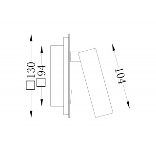 Настенный светильник (бра) Technical C175-WL-01-6W-MG-foto3