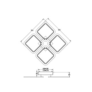 Потолочный светильник Freya FR10020CL-L70W-foto8