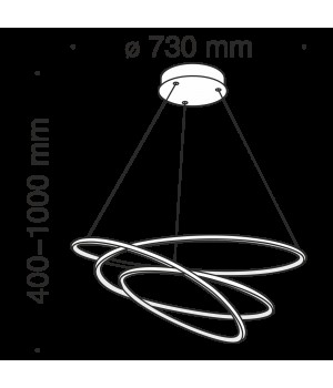 Подвесной светильник Maytoni MOD100PL-L88W-foto2
