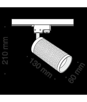 Трековый светильник Technical TR011-1-GU10-G-foto4