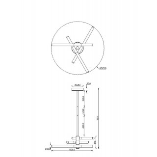 Подвесной светильник Maytoni MOD106PL-L28G3K-foto5