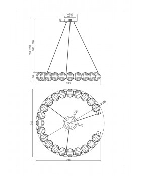 Подвесной светильник Maytoni MOD555PL-L26CH5K-foto6