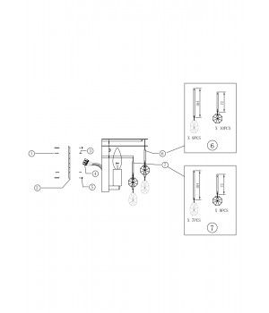 Настенный светильник (бра) Maytoni MOD091WL-01G-foto3