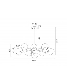 Люстра Freya FR5121PL-10G-foto4