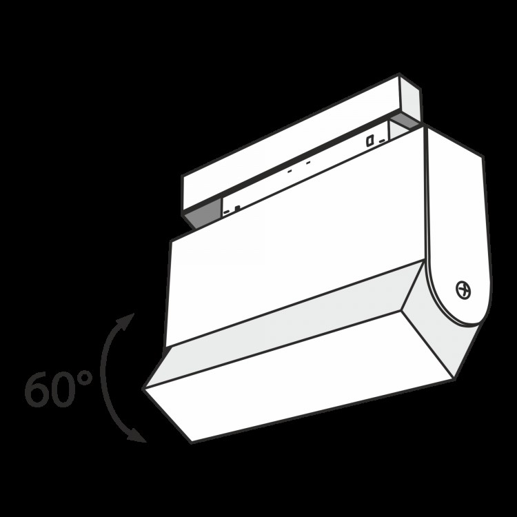 Трековый светильник Technical TR013-2-10W4K-B