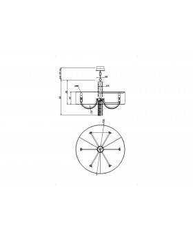 Подвесной светильник Maytoni DIA008PL-06CH-foto3