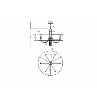 Подвесной светильник Maytoni DIA008PL-06CH-foto3