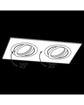 Встраиваемый светильник Technical DL024-2-02S-foto2