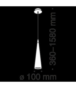 Подвесной светильник Technical P318PL-01B-foto3