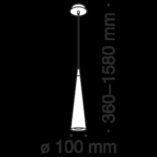 Подвесной светильник Technical P318PL-01B-foto3