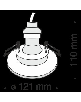 Встраиваемый светильник Technical DL004-1-01-W-foto2