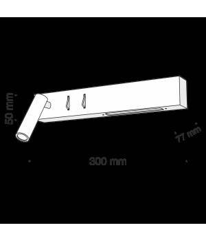 Настенный светильник (бра) Technical C031WL-L8B3K-foto2