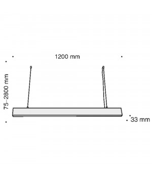 Подвесной светильник Technical P051PL-L40B4K-foto4