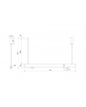 Подвесной светильник Technical P068PL-L27W4K-foto2