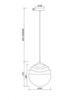 Подвесной светильник Maytoni P074PL-01N-foto3