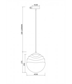Подвесной светильник Maytoni P074PL-01N-foto3