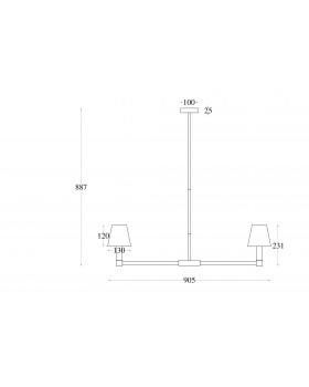 Подвесной светильник Maytoni MOD104PL-09B-foto4