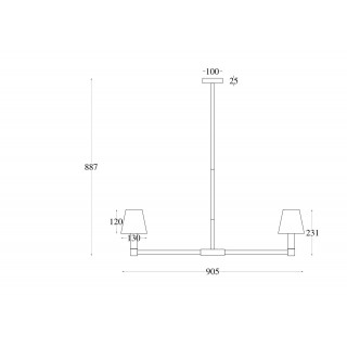 Подвесной светильник Maytoni MOD104PL-09B-foto4
