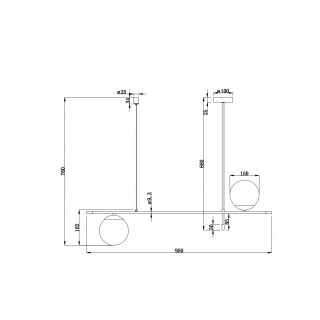 Подвесной светильник Maytoni MOD048PL-02G-foto3