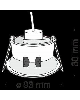 Встраиваемый светильник Technical DL028-2-01B-foto6