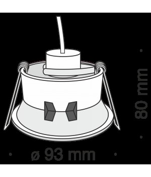 Встраиваемый светильник Technical DL028-2-01B-foto6