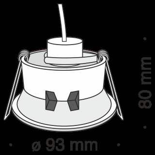 Встраиваемый светильник Technical DL028-2-01B-foto6