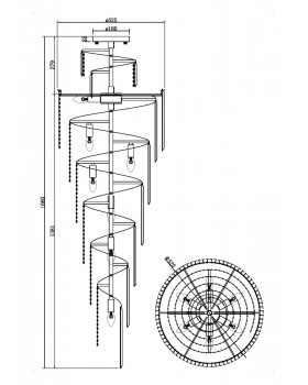 Подвесной светильник Maytoni RC006PL-12CH-foto6