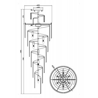Подвесной светильник Maytoni RC006PL-12CH-foto6