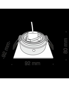 Встраиваемый светильник Technical DL026-2-01W-foto6