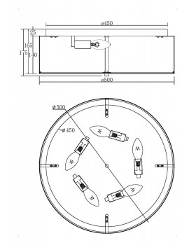 Потолочный светильник Maytoni MOD096CL-05CH-foto3