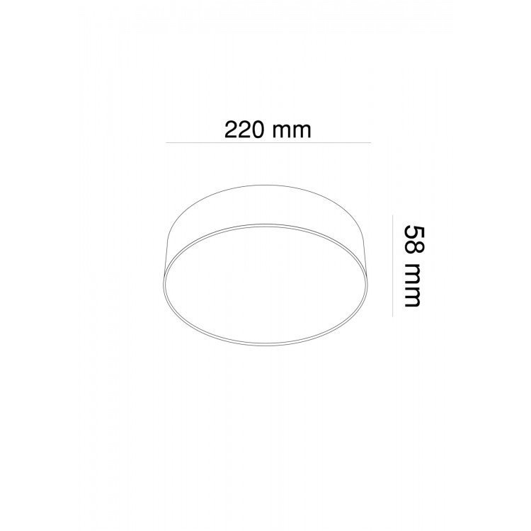 Потолочный светильник Technical C032CL-L32B3K