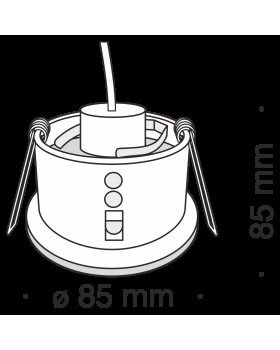 Встраиваемый светильник Technical DL032-2-01W-foto5