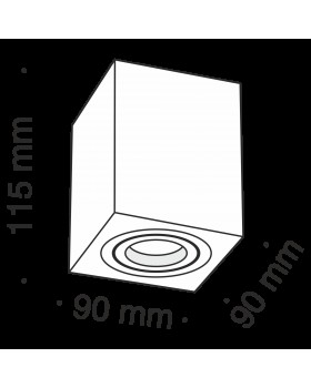 Потолочный светильник Technical C017CL-01W-foto6