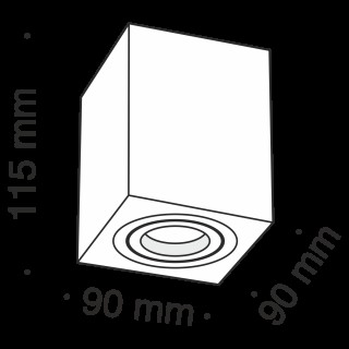 Потолочный светильник Technical C017CL-01W-foto6
