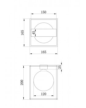 Потолочный светильник Freya FR5113CL-01G-foto2