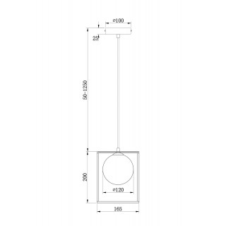 Подвесной светильник Freya FR5113PL-01G-foto2