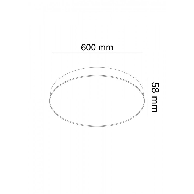 Потолочный светильник Technical C032CL-L96B3K