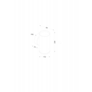 Настенный светильник (бра) Technical C068WL-01MG