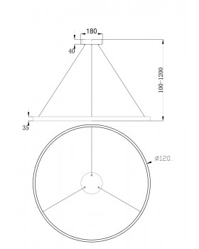 Подвесной светильник Maytoni MOD058PL-L65B4K-foto3