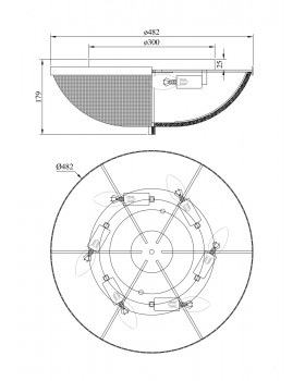 Потолочный светильник Maytoni C046CL-06N-foto4