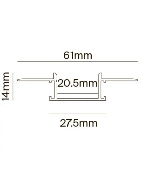 Комплектующие к светодиодной ленте Technical ALM011S-2M-foto2