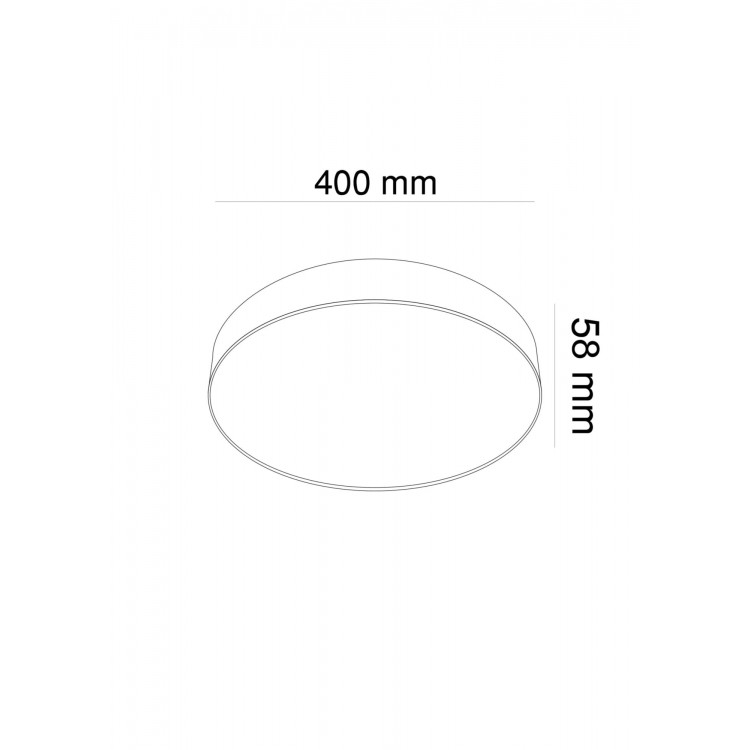 Потолочный светильник Technical C032CL-L48B3K