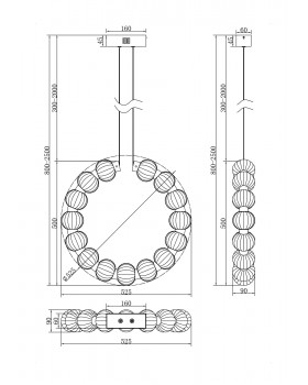 Подвесной светильник Maytoni MOD555PL-L23CH5K-foto6